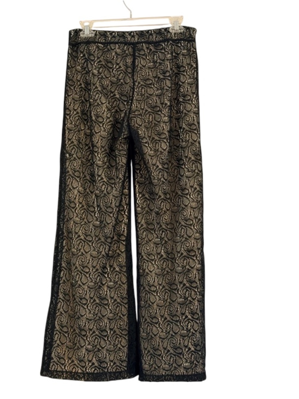 Boston Proper Black Wide Leg Lace Pants Size S - Picture 7 of 14